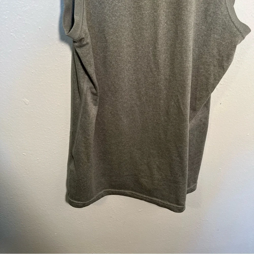 Nike Women's Dri-Fit Tank Top Heather Gray Crewneck Sleeveless Athletic